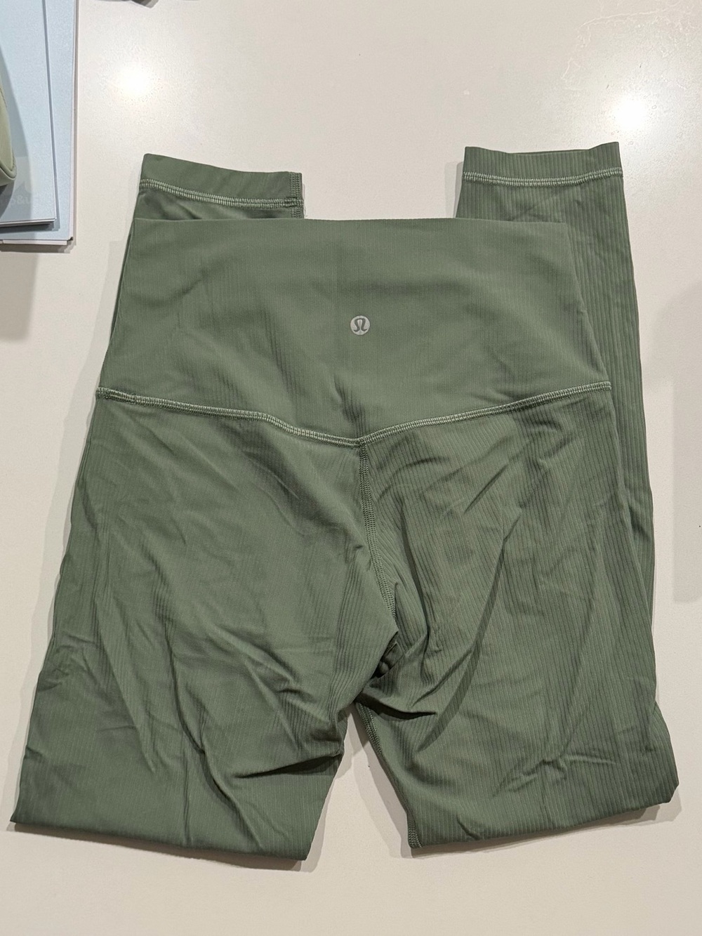 lululemon ribbed align leggings size 6